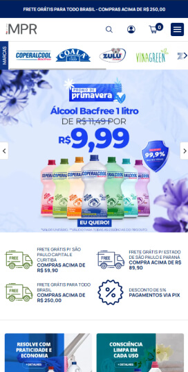 Case de desevolvimento de sites, lojas virtuais e landing pages em Bauru