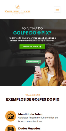 Case de desevolvimento de sites, lojas virtuais e landing pages em Bauru